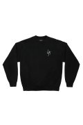 LOCAL AUTHORITY ローカルオーソリティ LA SLASH CREW NECK FLEECE{-BDA}