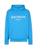 BALMAIN バルマン Balmain Paris プリント フーディー{-BDA}