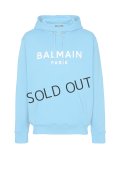 BALMAIN バルマン Balmain Paris プリント フーディー{-BDA}