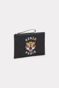 KENZO ケンゾー ラージ 'KENZO Varsity' パース イン エンブロイダリー ナイロン{-BDA}