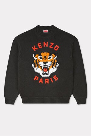 画像1: KENZO ケンゾー Lucky Tiger' エンブロイダリー ジャンパー{-BDA}