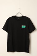 FENDI フェンディ Black jersey T-shirt{-BDS}