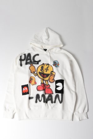 画像1: guernika ゲルニカ 【guernika×パックマン】PAC-MAN Paint Hoodie / PAC-MAN{-BES}