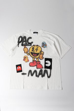 画像1: guernika ゲルニカ 【guernika×パックマン】PAC-MAN Paint T shirt / PAC-MAN{-BES}