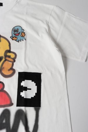 画像3: guernika ゲルニカ 【guernika×パックマン】PAC-MAN Paint T shirt / PAC-MAN{-BES}