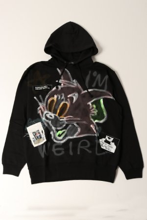 画像1: guernika ゲルニカ Paint Hoodie{-BDA}