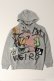 画像1: guernika ゲルニカ Paint Hoodie{-BDA} (1)