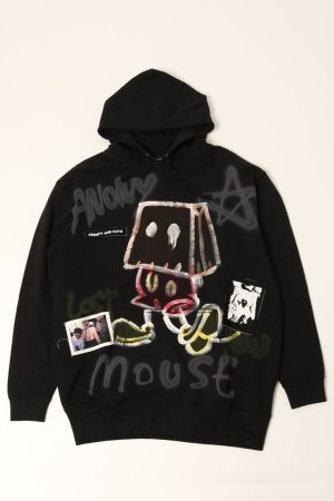 画像1: guernika ゲルニカ Paint Hoodie{-BDA}