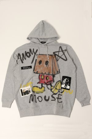 画像1: guernika ゲルニカ Paint Hoodie{-BDA}