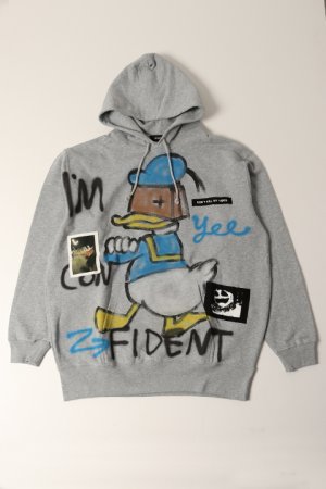 画像1: guernika ゲルニカ Paint Hoodie{-BDA}