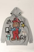 guernika ゲルニカ Paint Hoodie{-BDA}