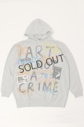 {SOLD}guernika ゲルニカ Paint Hoodie{-BDA}