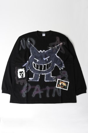 画像1: guernika ゲルニカ Paint Longsleeve T{-BES}