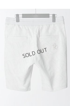 画像2: {SOLD}1PIU1UGUALE3 GOLF ウノピゥウノウグァーレトレ ゴルフ JERSEY SHORTS DIAGONAL LOGO{GRP092-POE403-10/95-BCS}