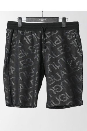 画像1: 【 40%OFF セール｜44,000円→26,400円】 1PIU1UGUALE3 GOLF ウノピゥウノウグァーレトレ ゴルフ JERSEY SHORTS DIAGONAL LOGO{GRP092-POE403-99/10-BCS}