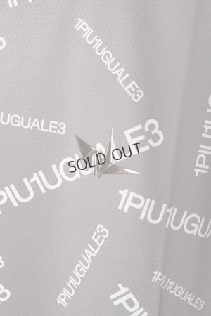 画像3: {SOLD}1PIU1UGUALE3 GOLF ウノピゥウノウグァーレトレ ゴルフ S/S MOCK NECK 1PIU1UGUALE3 RANDOM LOGO{-BCS}