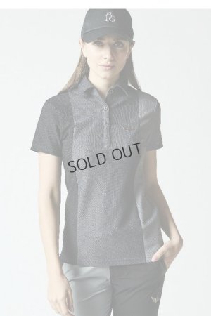 画像1: {SOLD}1PIU1UGUALE3 GOLF ウノピゥウノウグァーレトレ ゴルフ（レディース） S/S POLO W STRIPE SWITCH{-BCS}