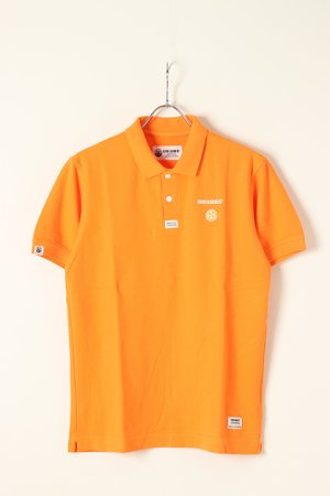 画像1: HORN GARMENT ホーンガーメント Del Mar Polo | MEN{HCM-2A-AP01-ORG-BBS}