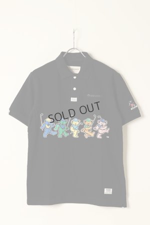 画像1: {SOLD}HORN GARMENT ホーンガーメント Swing Bears Polo{HVM-2C-AP34-BLK-BBA}