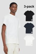 【 20%OFF セール｜66,000円→52,800円】 JIL SANDER ジルサンダー T-SHIRT CN SS 3枚パック{J47GC0001-JTN254-000-BCA}