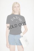 {SOLD}PATOU パトゥ コットンブレンド パトゥジャカードニットトップ{-BDS}