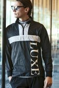 【 30%OFF セール｜13,970円→9,779円】 LUXEAKMPLUS リュクスエイケイエムプラス ゴルフ 軽量ハーフジップトラックジャケット{-BDA}