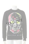 {SOLD}PHILIPP PLEIN HOMME フィリッププレインオム Sweatshirt LS "Color Skull"{-AHS}