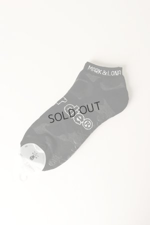 画像1: {SOLD}MARK & LONA マークアンドロナ Gauge Socks Shorty | MEN{-BCA}