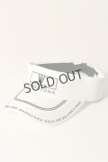 {SOLD}MARK & LONA マークアンドロナ Pave Sunvisor | MEN and WOMEN{-BDS}