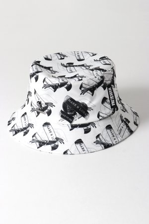 画像1: MARK & LONA マークアンドロナ Rebel Heart Bucket Hat | MEN and WOMEN{-BES}