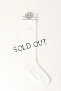 {SOLD}MARK & LONA マークアンドロナ Stable Knee High Sox | WOMEN{MLF-0A-FS44-WHT-BAA}