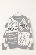 {SOLD}MARK & LONA マークアンドロナ M.C.D Chenille Crew Knit | MEN{-BDA}