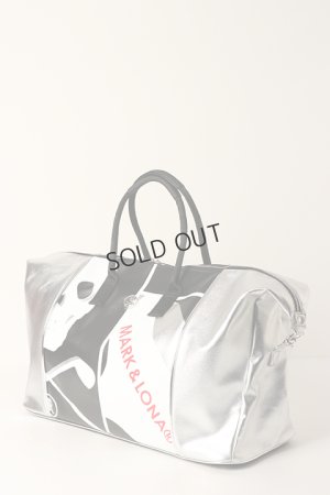 画像2: {SOLD}MARK & LONA マークアンドロナ Cray Metallic Boston Bag{-BDS}