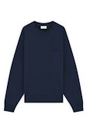 画像1: MAISON KITSUNE メゾンキツネ ボールド フォックスヘッド パッチ オーバーサイズ スウェットシャツ{-BDA}