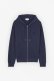 画像1: MAISON KITSUNE メゾンキツネ ボールド フォックスヘッド パッチ コンフォート ジップ パーカー{-BDA} (1)