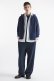 画像3: MAISON KITSUNE メゾンキツネ ボールド フォックスヘッド パッチ コンフォート ジップ パーカー{-BDA}