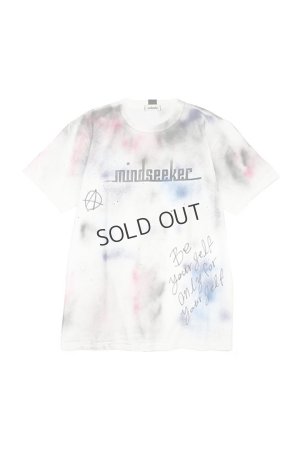 画像1: {SOLD}mindseeker マインドシーカー HAND GRAFFITI STENCIL TEE{-BCS}