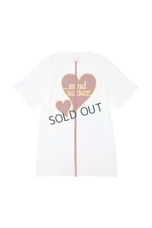 画像1: {SOLD}mindseeker マインドシーカー HEART LOGO TEE{-BDS}