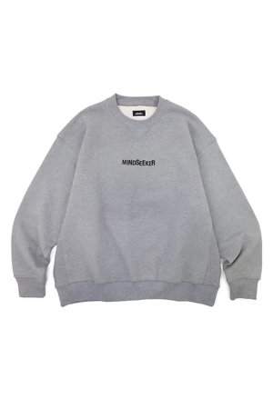 画像1: 【 10%OFF セール｜24,200円→21,780円】 mindseeker マインドシーカー Message CREWNECK SWEATSHIRTS{-BDS}