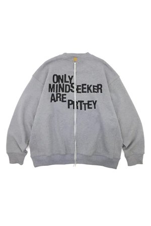 画像2: 【 10%OFF セール｜24,200円→21,780円】 mindseeker マインドシーカー Message CREWNECK SWEATSHIRTS{-BDS}