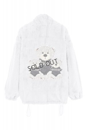 画像2: MOD WAVE MOVEMENT モッドウェイブムーブメント REVERSIBLE TEDDY COAT{-BDA}