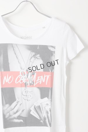 画像3: {SOLD}NO COMMENT PARIS ノーコメントパリ 【Japan Limited】T-SHIRT L-CREW $ necklace{NC-TL.LTN128-WHT-AIS}