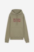 MAISON KITSUNE メゾンキツネ ウッドランド アルファベット コンフォート パーカー{-BDA}