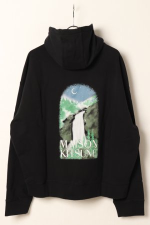 画像2: MAISON KITSUNE メゾンキツネ WATERFALL OVERSIZE HOODIE{-BDA}