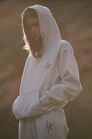 画像3: LOCAL AUTHORITY ローカルオーソリティ LA SLASH HOODED FLEECE{-BDA}