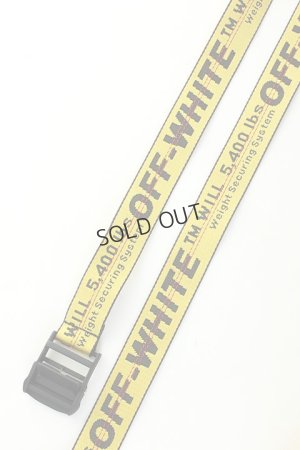 画像2: {SOLD}Off-white オフホワイト YELLOW INDUSTRIAL BELT{OMRB012E18647001-YEL-AHA}