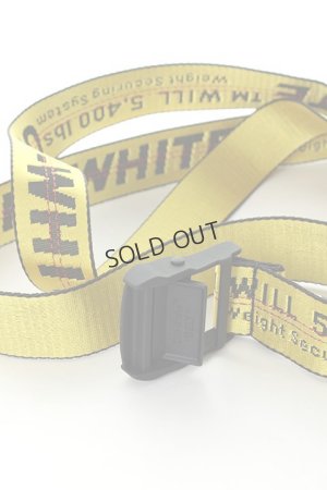 画像3: {SOLD}Off-white オフホワイト YELLOW INDUSTRIAL BELT{OMRB012E18647001-YEL-AHA}