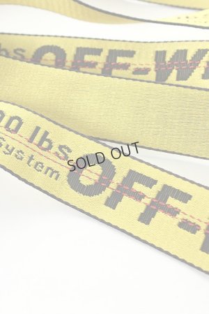 画像5: {SOLD}Off-white オフホワイト YELLOW INDUSTRIAL BELT{OMRB012E18647001-YEL-AHA}