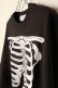 画像4: {SOLD}el conductorH コンダクター CORD EMBROIDERED CREW NECK SWEAT 'BONES{-BCA} (4)