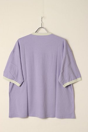 画像5: el conductorH コンダクター OVERSIZED TRIM T-SHIRT 'ROSE{-BDA}